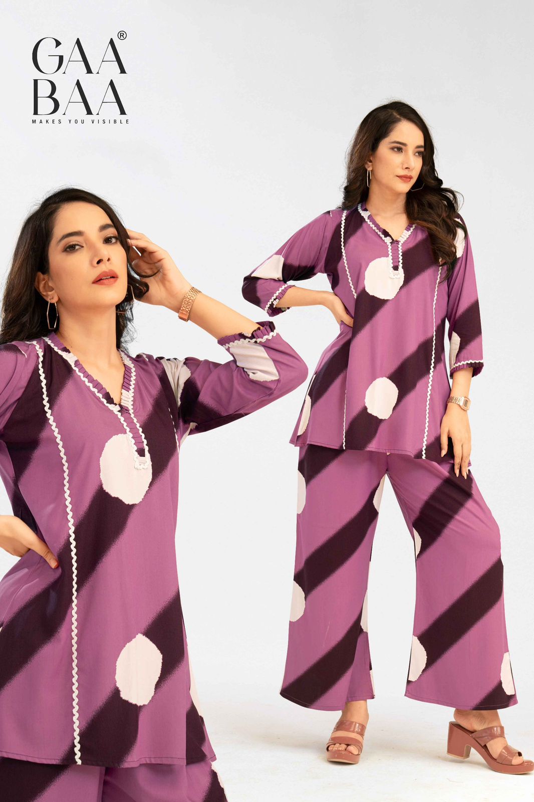 Design 932 Gaabaa Rayon 22Kg Co Ord Set Manufacturer Ahmedabad