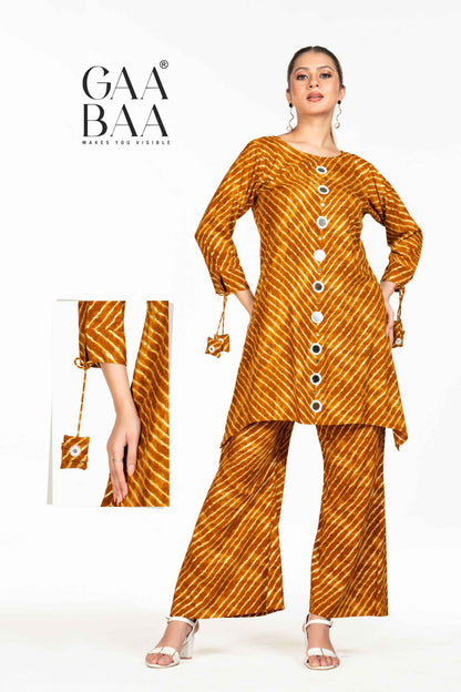 Design 954 Gaabaa Reyon Kurti Bottom Set Wholesaler