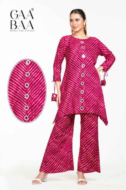 Design 954 Gaabaa Reyon Kurti Bottom Set Wholesaler