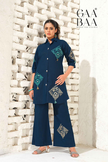 Design 967-968 Gaabaa Cotton Co Ord Set Manufacturer Gujarat