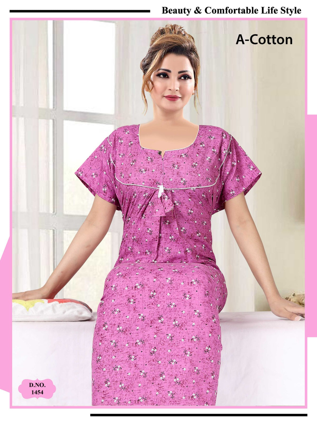 Design B Aayra Cotton Night Gowns