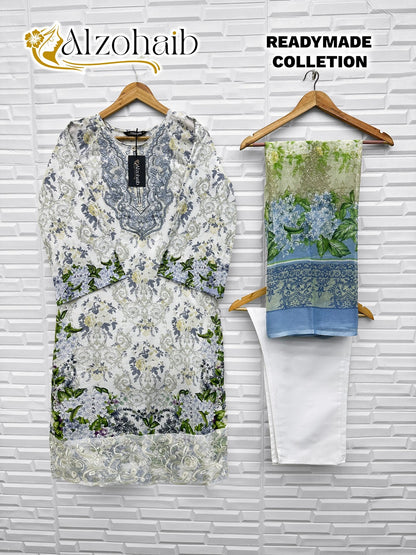 Design B Al Zohaib Cotton Karachi Readymade Suits Supplier Ahmedabad