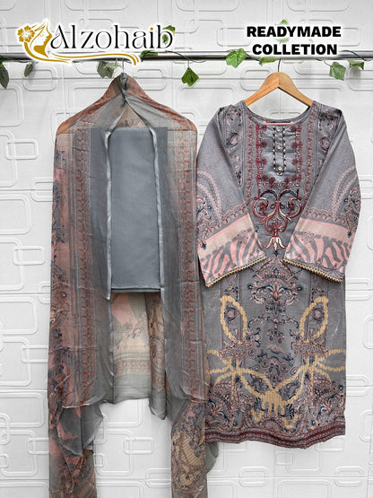 Design C Al Zohaib Cotton Karachi Readymade Suits Wholesale