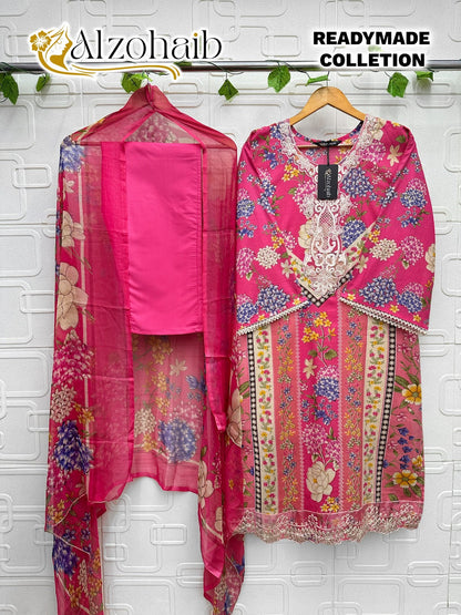 Design C Al Zohaib Cotton Karachi Readymade Suits Wholesale