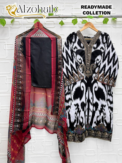 Design C Al Zohaib Cotton Karachi Readymade Suits Wholesale