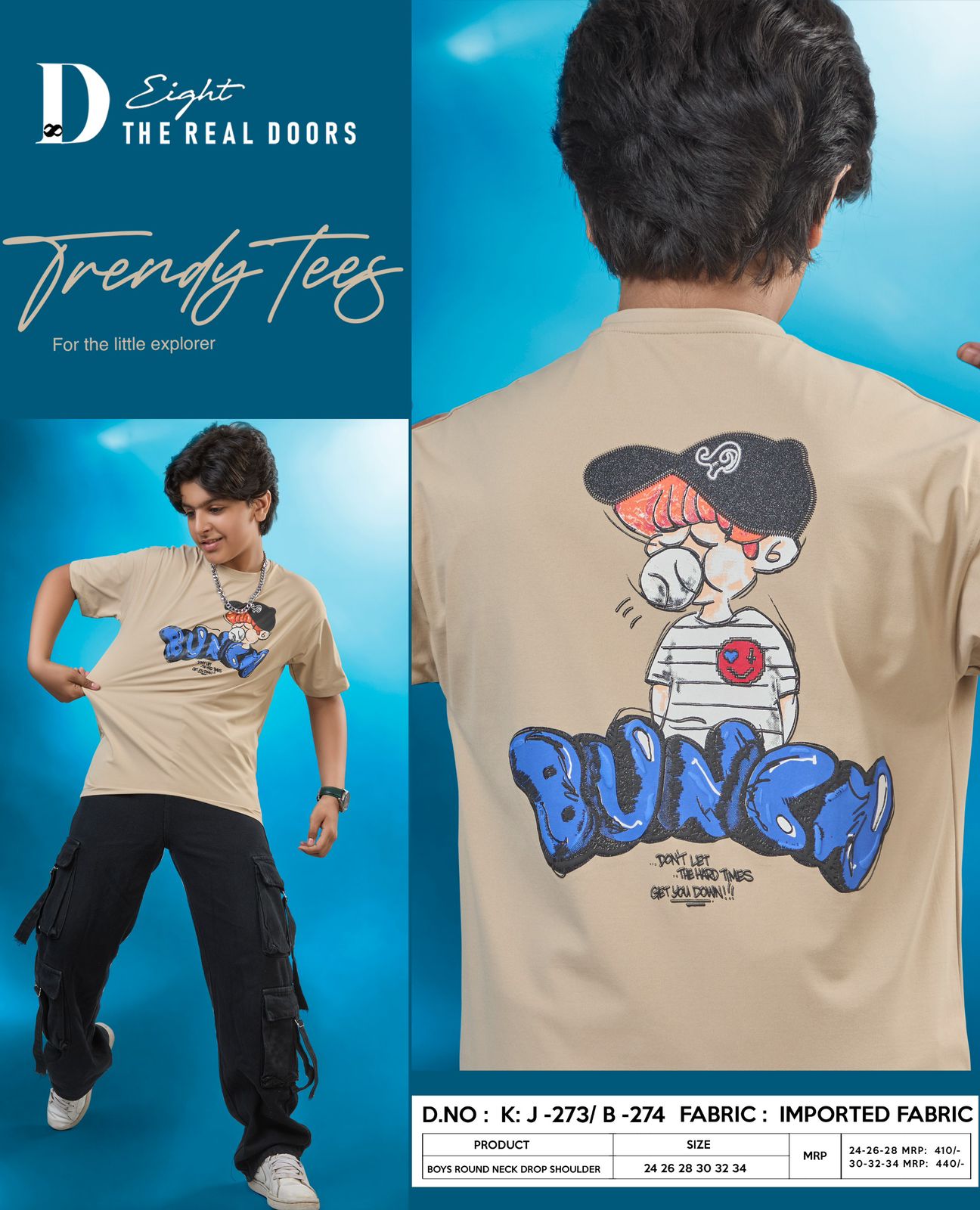 Design J-273 B-274 D-8 Imported Boys Tshirt Wholesale Rate