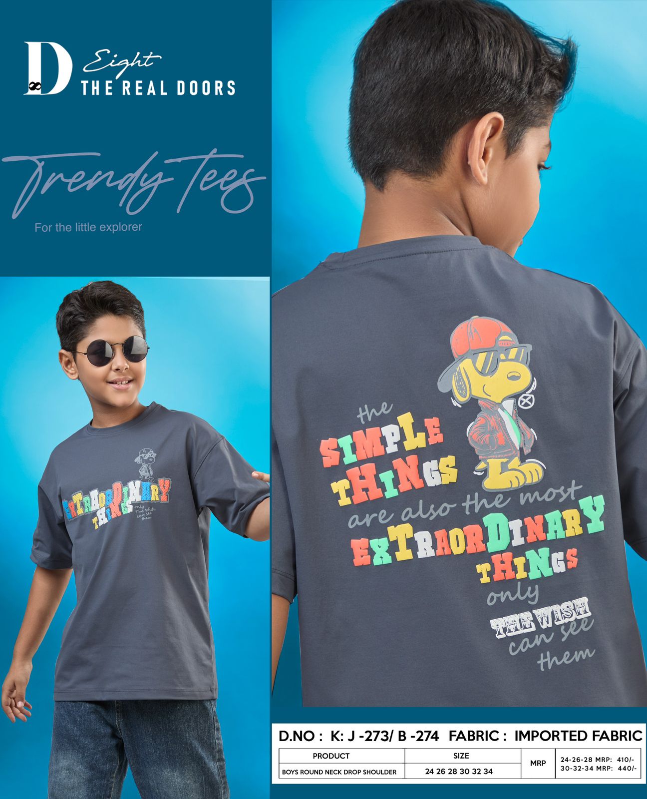 Design J-273 B-274 D-8 Imported Boys Tshirt Wholesale Rate
