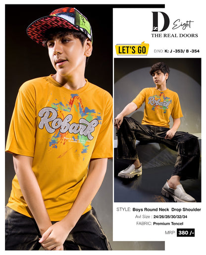 Design J 353 B 354 D-8 Imported Boys Tshirt Wholesale Price