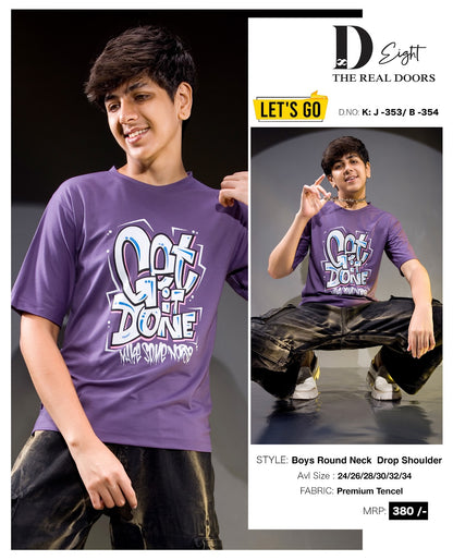 Design J 353 B 354 D-8 Imported Boys Tshirt Wholesale Price