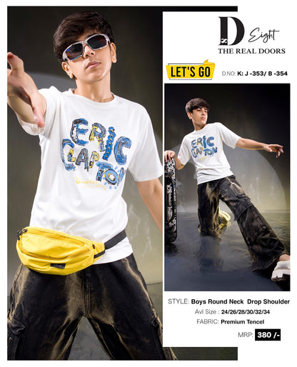 Design J 353 B 354 D-8 Imported Boys Tshirt Wholesale Price