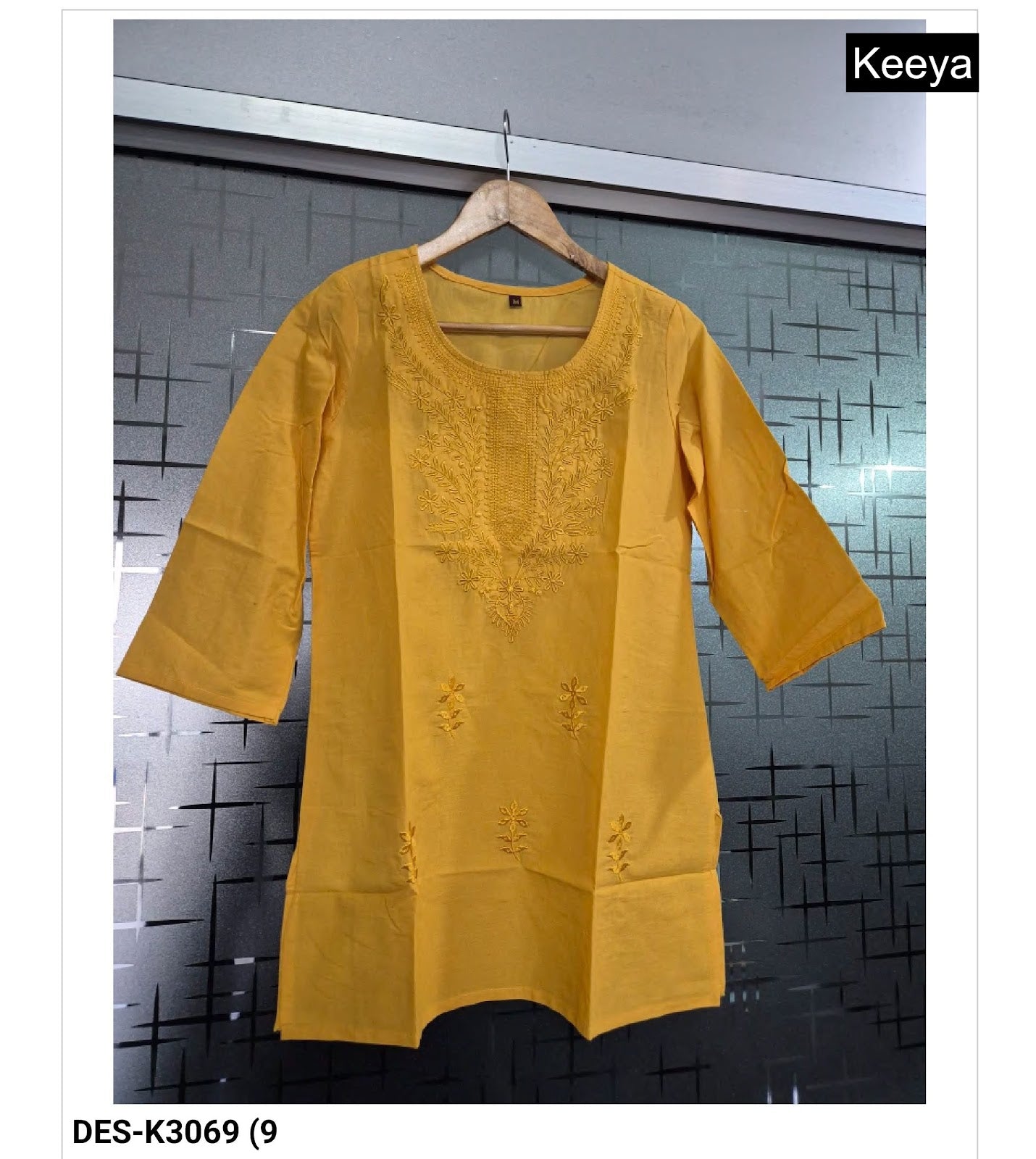 Design K3062-69 Keeya Cotton Short Kurtis Manufacturer Ahmedabad