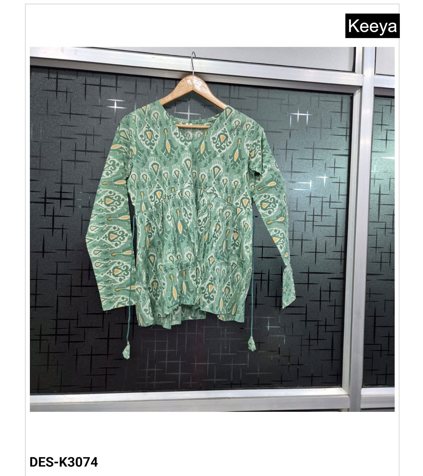 Design K3071-75 Keeya Cotton Fancy Tops Supplier Ahmedabad