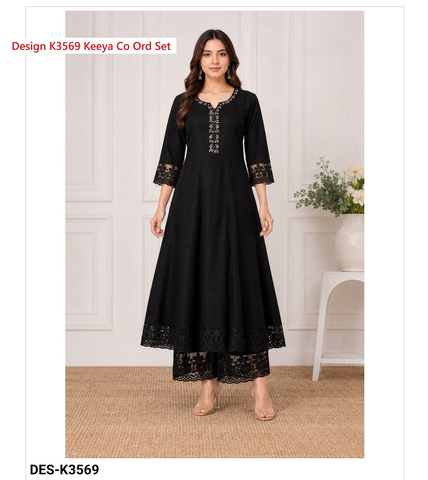 Design K3569 Keeya Cotton Co Ord Set Manufacturer Ahmedabad