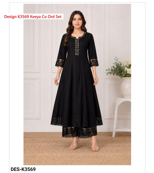 Design K3569 Keeya Cotton Co Ord Set Manufacturer Ahmedabad