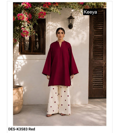 Design K3583-56 Keeya Cotton Co Ord Set Supplier Ahmedabad