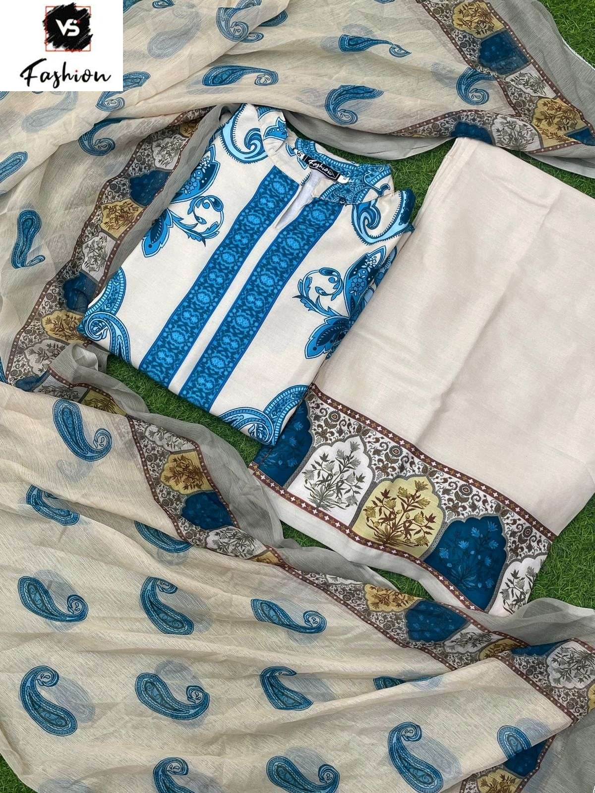 Design No 12081 Vs Fashion Cotton Pakistani Readymade Suits Wholesale Price