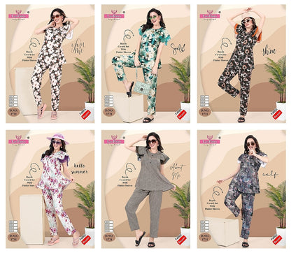 Design No 1731 La Fairy Reyon Co Ord Set Wholesale Rate