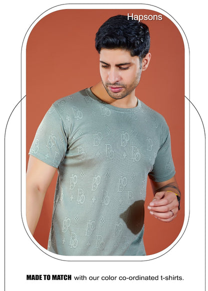 Design No 72 Hapsons Lycra Mens Tshirts Manufacturer Gujarat
