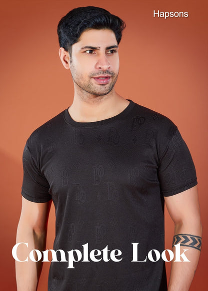 Design No 72 Hapsons Lycra Mens Tshirts Manufacturer Gujarat