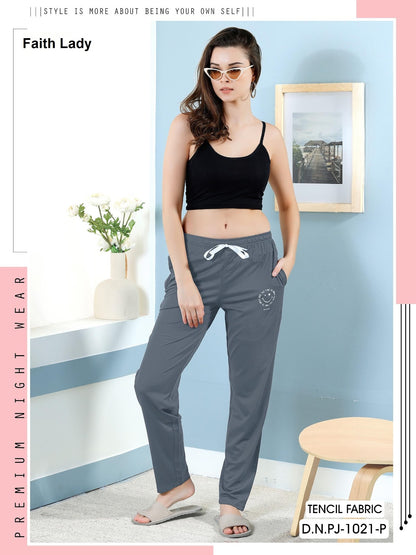 Design Pj 1021 Faith Lady Tencil Women Night Lower Wholesaler Ahmedabad