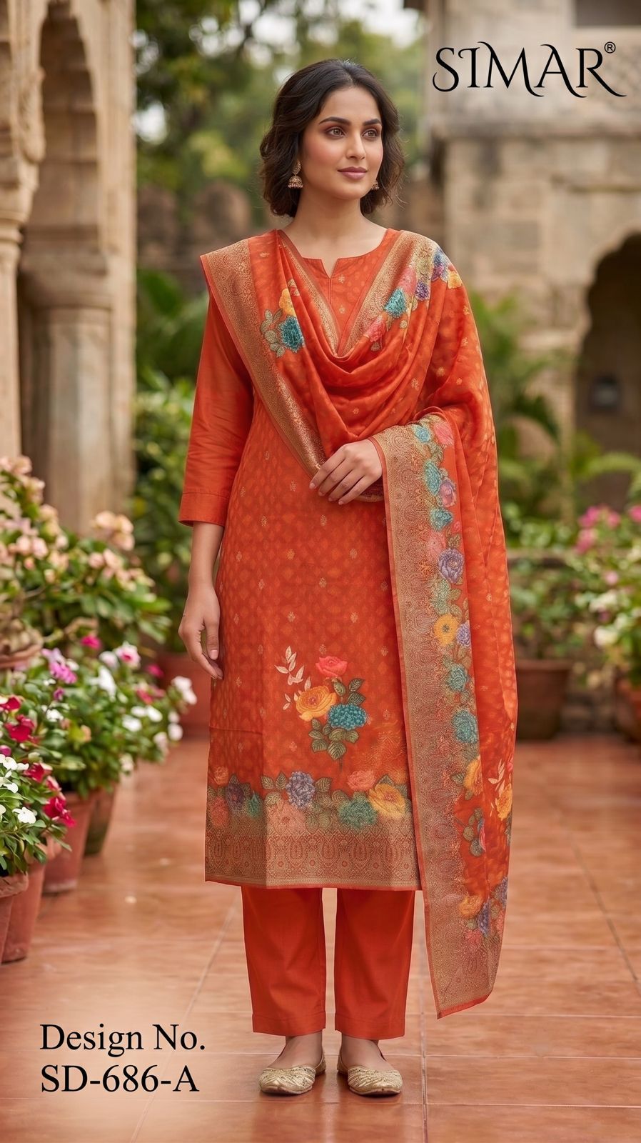 Design Sd-686 Simar Viscose Jacquard Pant Style Suits Supplier