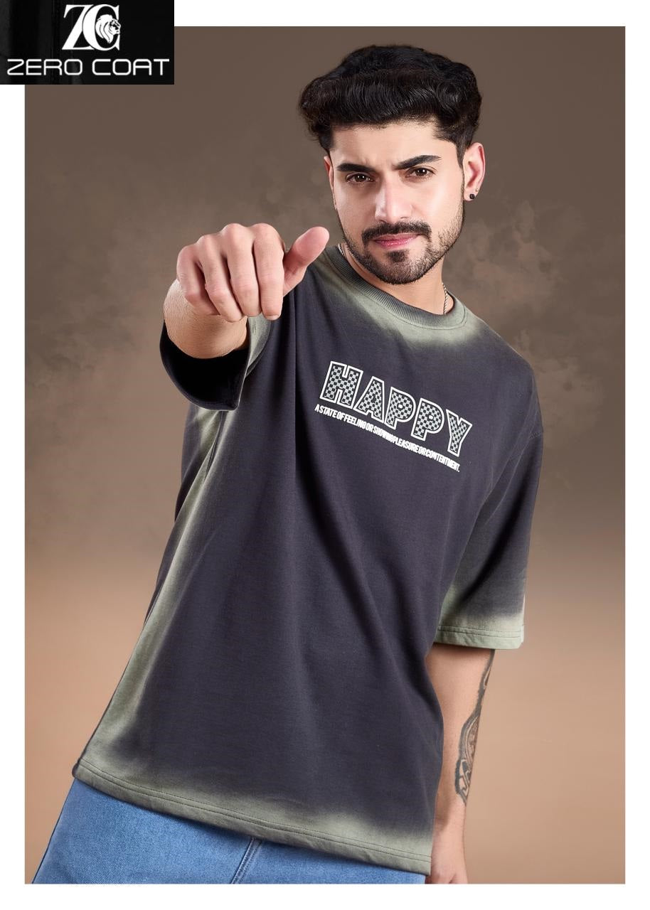 Design Zc 1646 Zero Coat Cotton Looper Mens Tshirts Manufacturer Gujarat