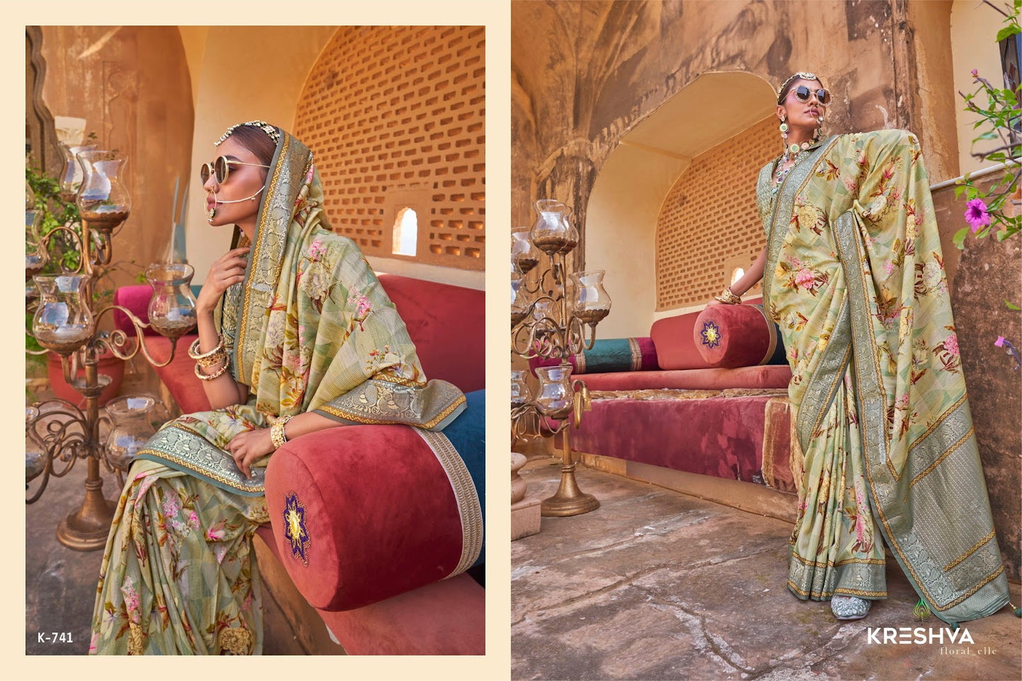 Dev Bhumi Kreshva Pv Silk Sarees Wholesaler Ahmedabad