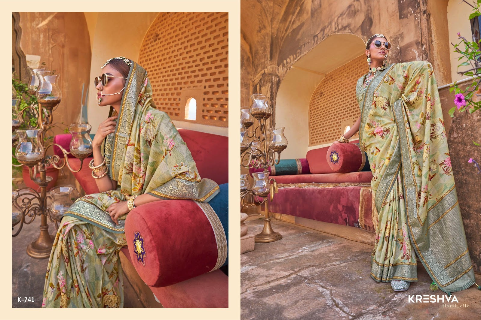 Dev Bhumi Kreshva Pv Silk Sarees Wholesaler Ahmedabad