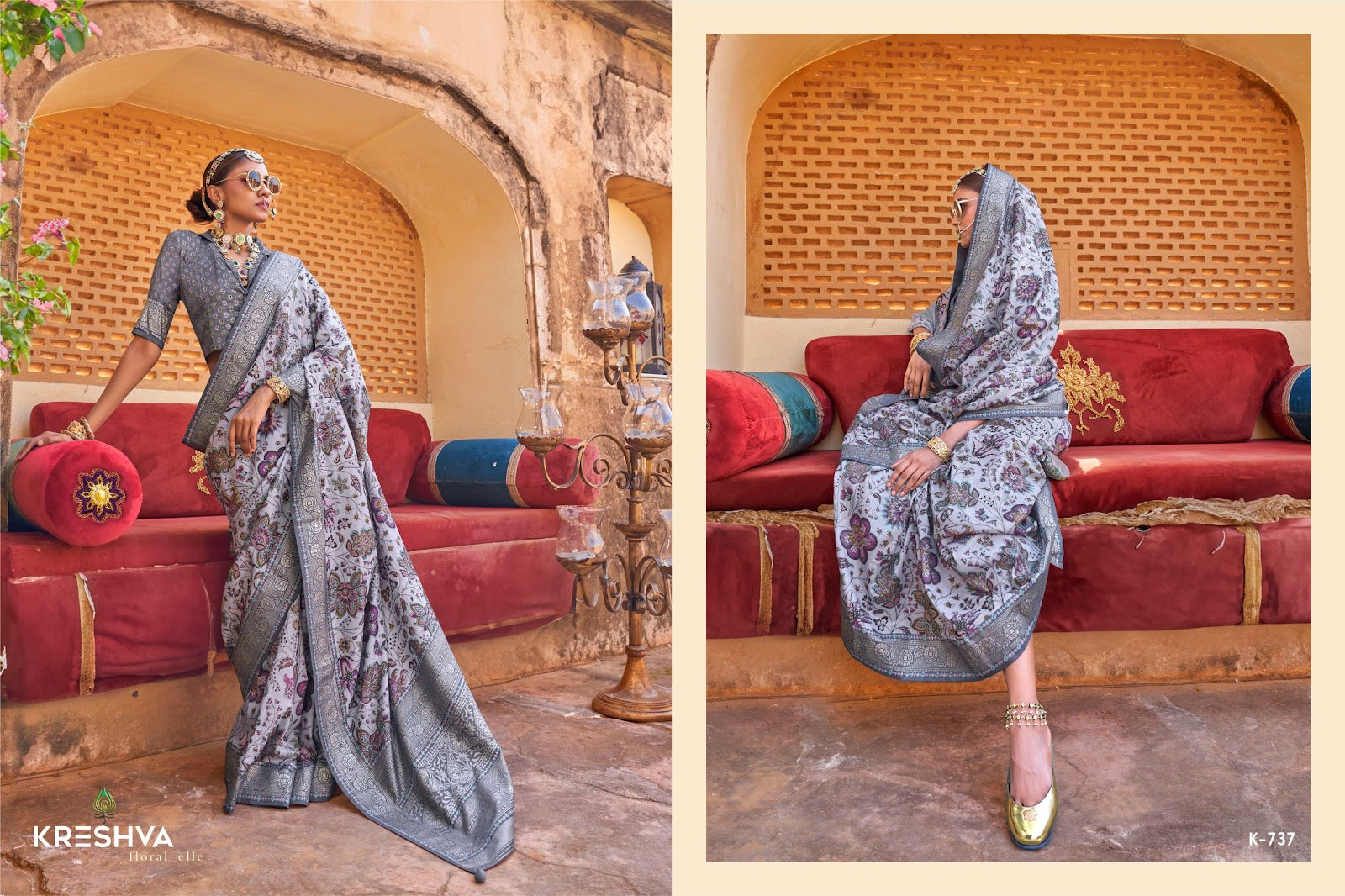 Dev Bhumi Kreshva Pv Silk Sarees Wholesaler Ahmedabad