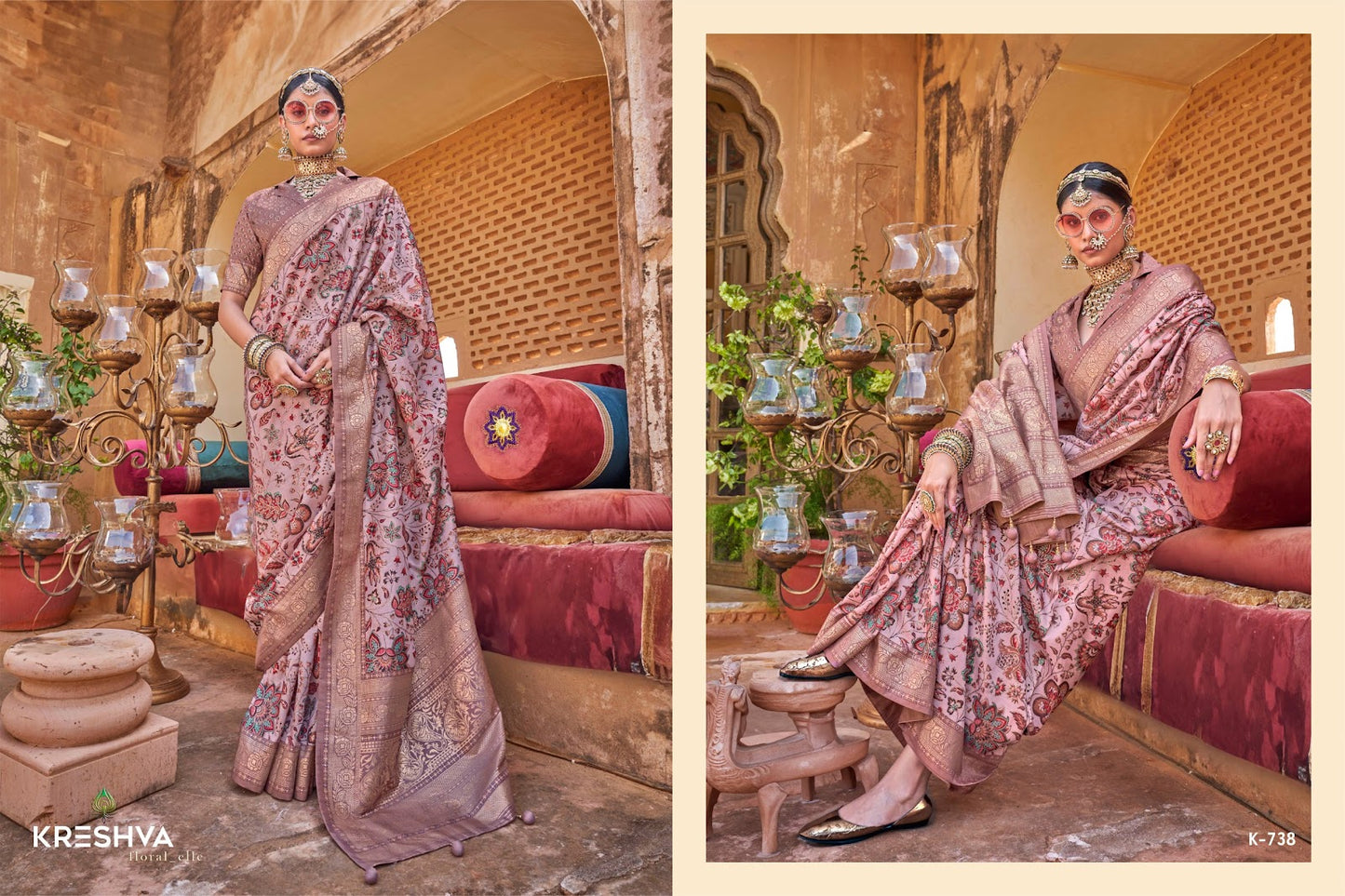 Dev Bhumi Kreshva Pv Silk Sarees Wholesaler Ahmedabad