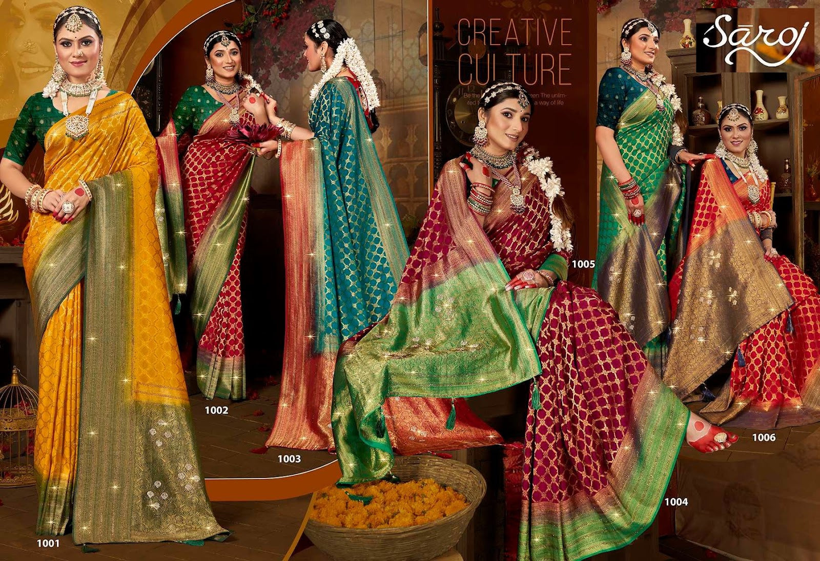 Devangi Saroski Vol 2 Saroj Sarees Wholesale Price