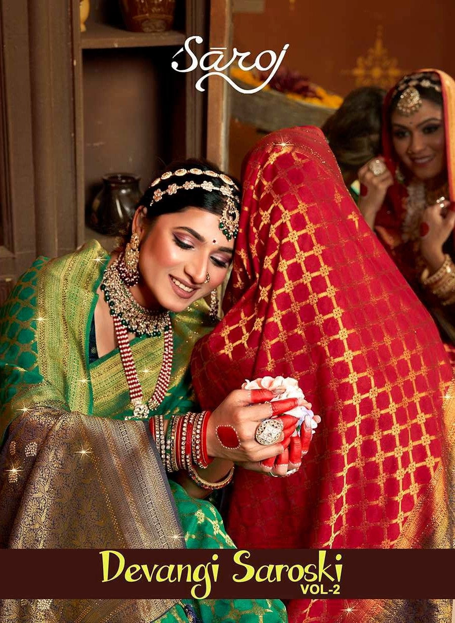 Devangi Saroski Vol 2 Saroj Sarees Wholesale Price