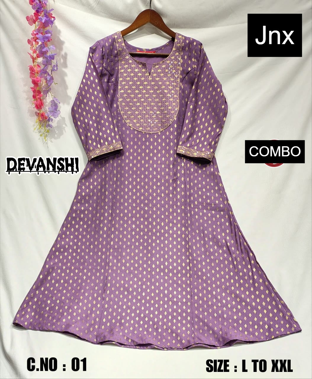 Devanshi 2312 Jnx Berlin Kurti With Pocket Manufacturer India