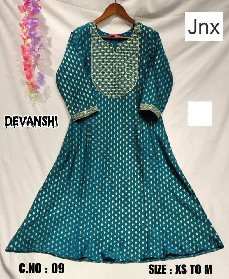 Devanshi Jnx Kurti With Pocket Wholesale Rate