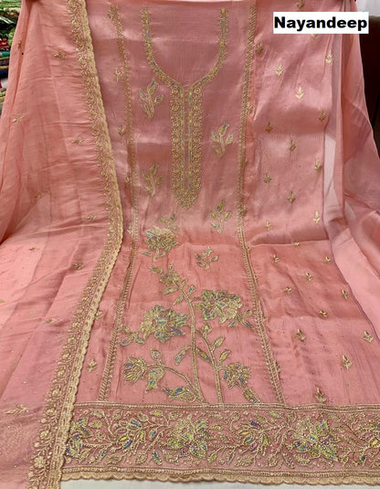 Devanshi Nayandeep Silk Salwar Suits Wholesaler Gujarat