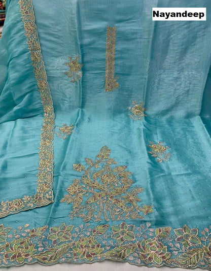 Devanshi Nayandeep Silk Salwar Suits Wholesaler Gujarat