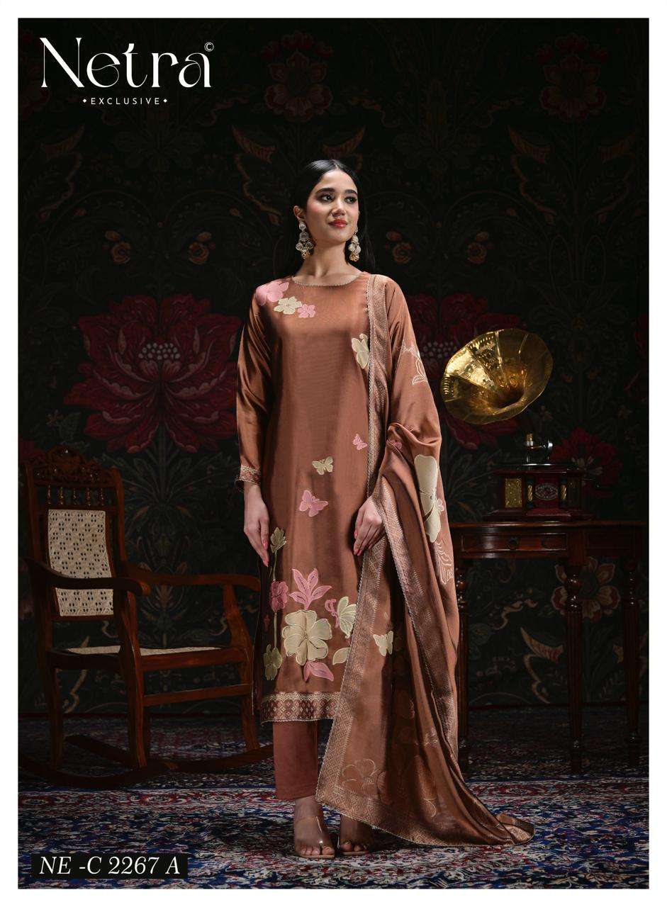 Devanshi Netra Woven Silk Pant Style Suits Wholesaler Ahmedabad