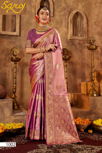 Devanshi Satin Vol 1 Saroj Sarees Manufacturer Gujarat