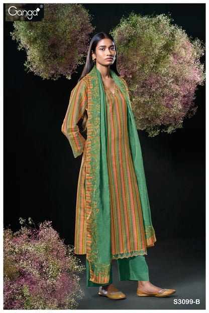 Devishi 3099 Ganga Premium Bemberg Plazzo Style Suits Manufacturer