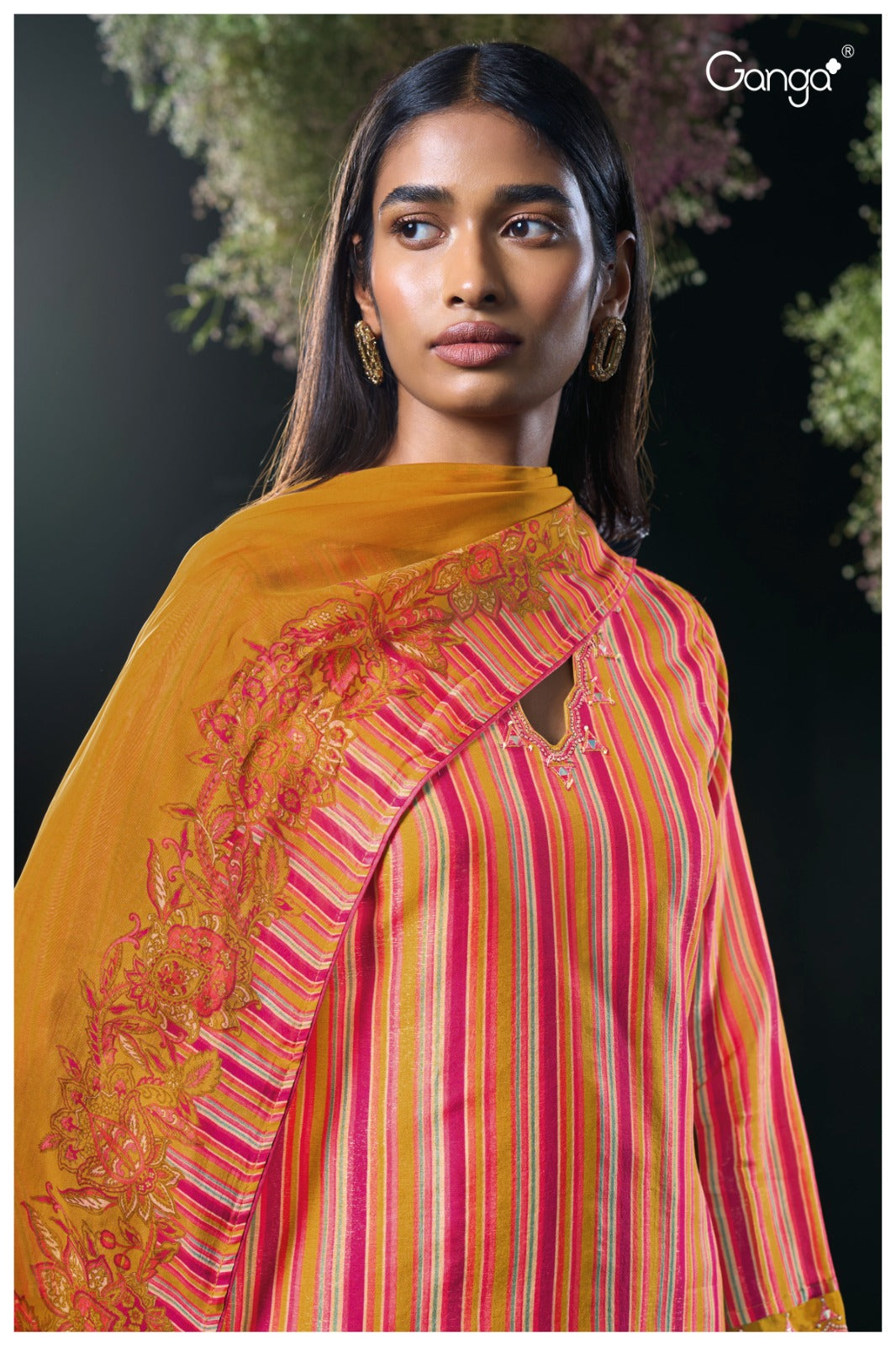 Devishi 3099 Ganga Premium Bemberg Plazzo Style Suits Manufacturer