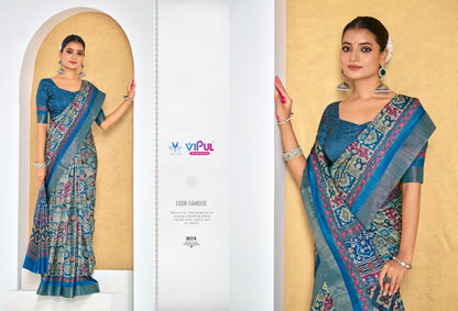 Devsena Vipul Silk Sarees Wholesaler Gujarat