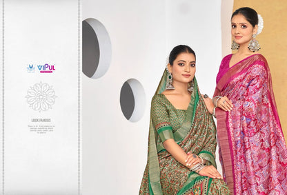 Devsena Vipul Silk Sarees Wholesaler Gujarat