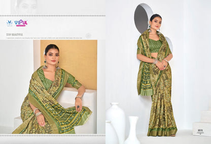 Devsena Vipul Silk Sarees Wholesaler Gujarat