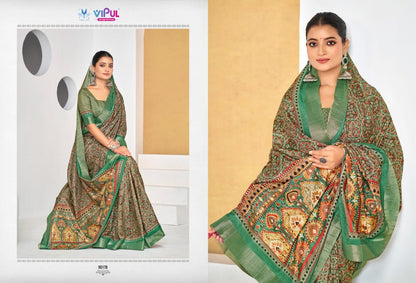 Devsena Vipul Silk Sarees Wholesaler Gujarat