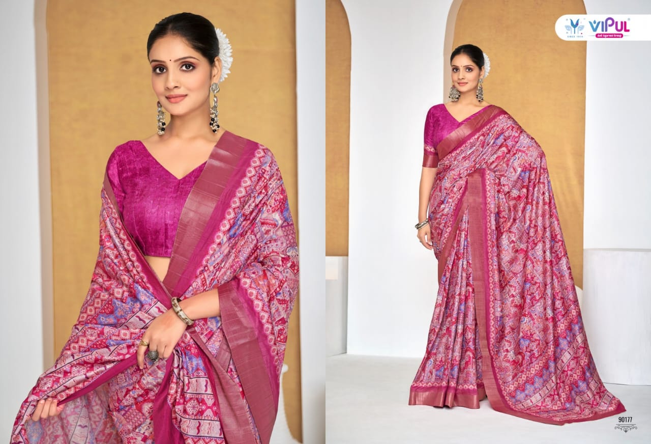 Devsena Vipul Silk Sarees Wholesaler Gujarat
