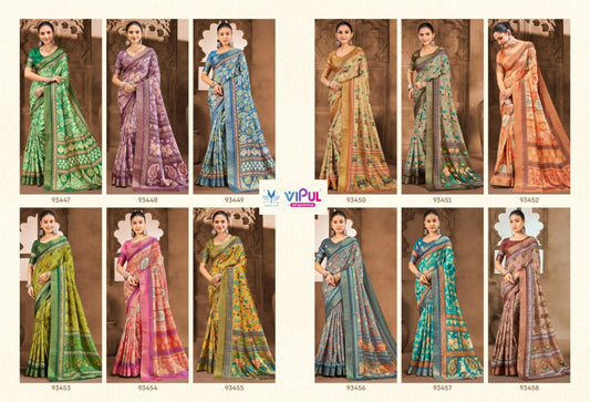 Devsena Vol 4 Vipul Sarees Supplier Gujarat