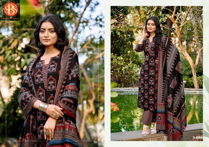 Devyani Sbs Cotton Readymade Pant Style Suits Supplier