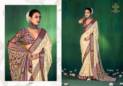 Devyani Vol 2 Shubh Shree Dull Moss Sarees Exporter India