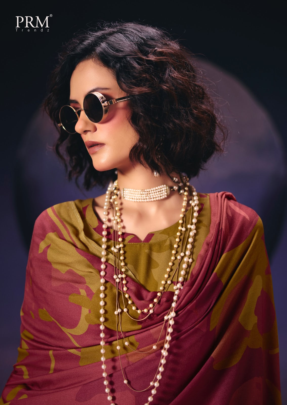 Deyra Prm Trendz Viscose Pashmina Suits Supplier