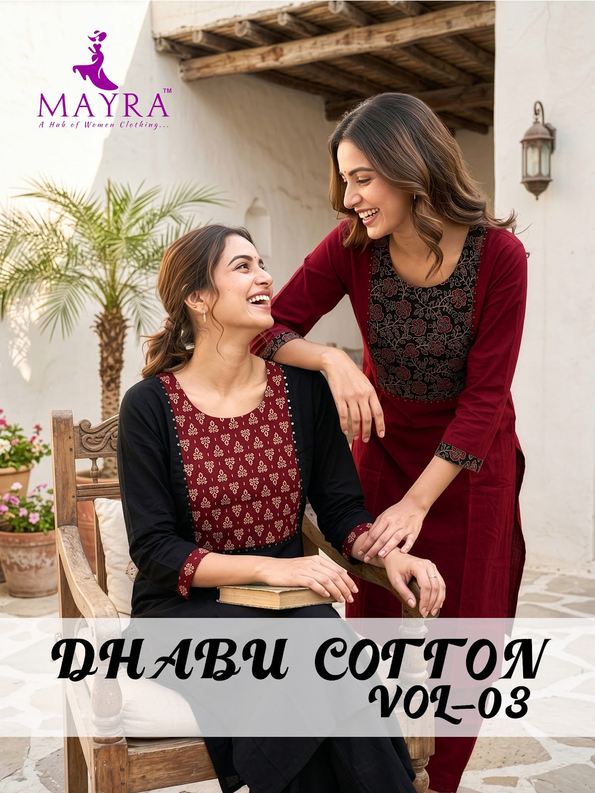 Dhabu Cotton Vol 3 Mayra Readymade Pant Style Suits Supplier Gujarat